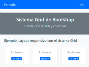 Bootstrap Grid System 1